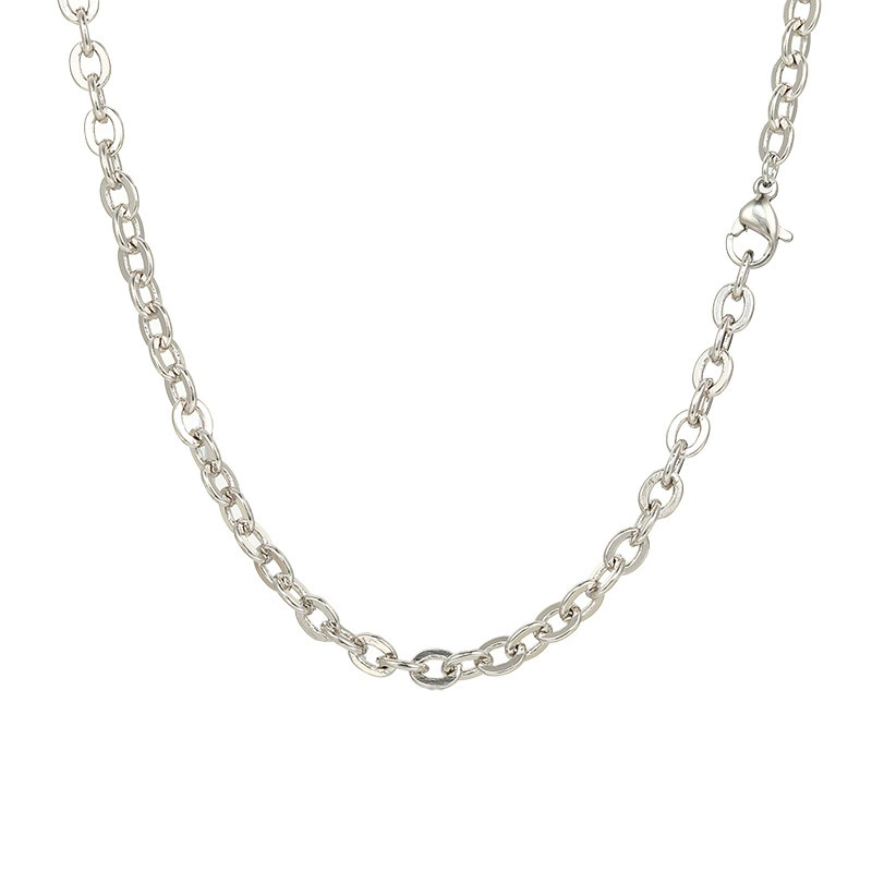 Necklace hip-hop style, brand small design chain for key bag , accessory, trend of season