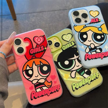 果冻二合一苹果手机保护套半包二合一手机壳磨砂手机套韩国个性女