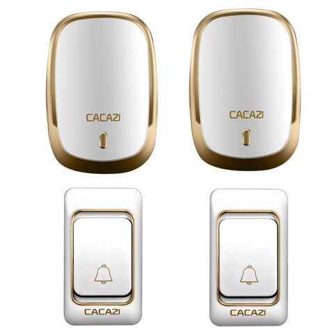 K01 Home Long-Distance Wireless Doorbell Intercom One-Tap to One-Two Electronic Remote Doorbell Elderly Call Button