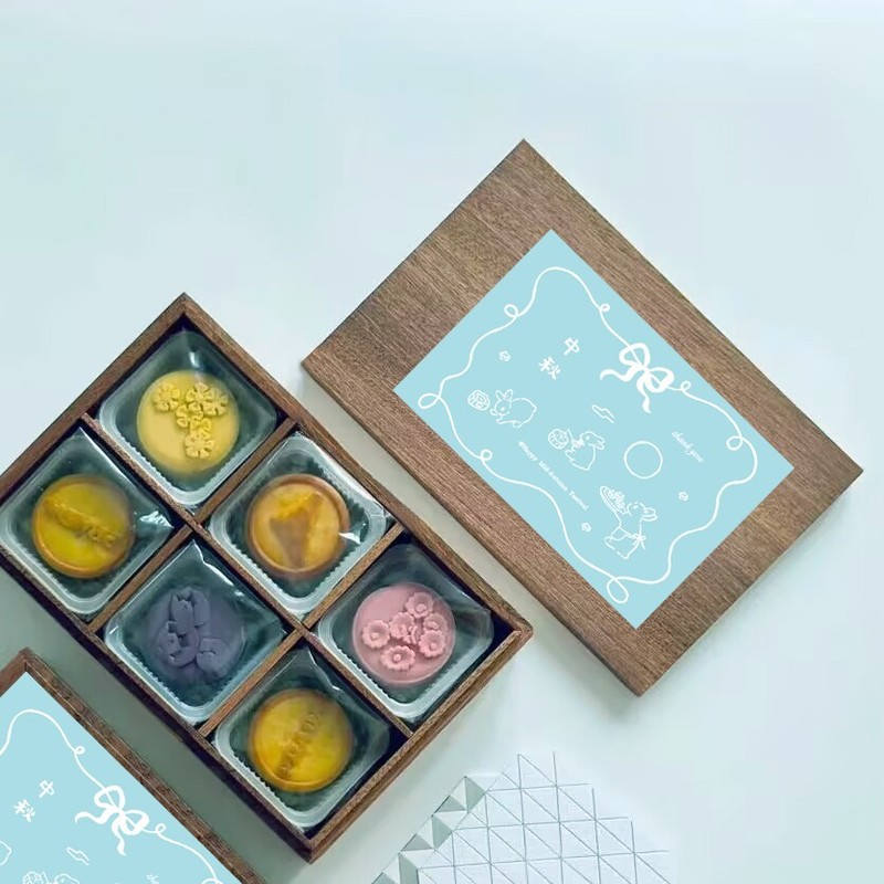2025创意中秋月饼包装盒烘焙广式流心冰皮蛋黄酥苏式迷你月饼礼盒|undefined