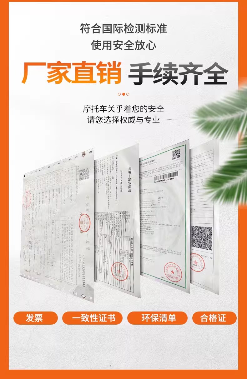 2025 New Popular National Iv Electronic Injection Motorcycle 125 Scooter Fuel Vehicle Motorcycle Fuel-Saving Vehicle Can Be Registered