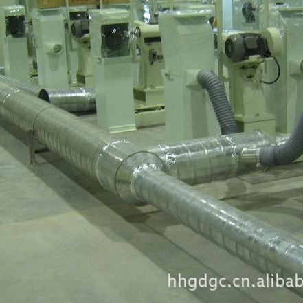 供应通风工程_螺旋风管厂家_东莞通风管道工程公司激光