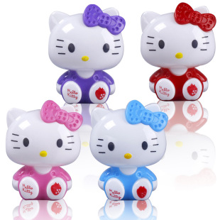 Plastic cartoon fruit KT Cat four color mini doll baking girl birthday cake decoration micro landscape ornaments