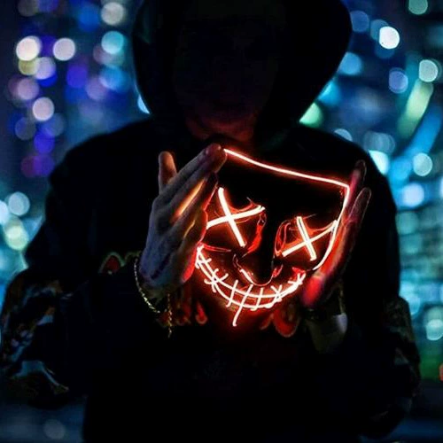 Glossy mask, Amazon, halloween, graduation party