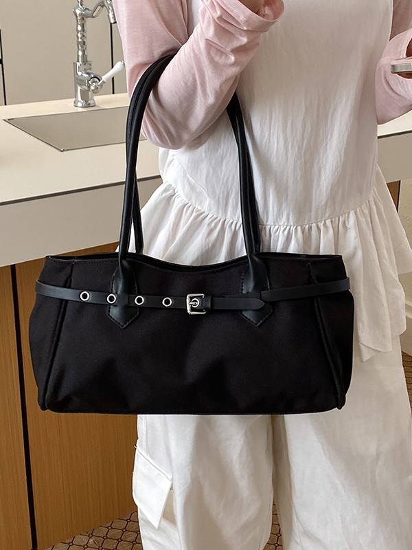 Bolso de mano de tendencia transfronteriza para mujeres 2026 verano nuevo retro simple hombro brazaleta de viaje bolsa de ocio