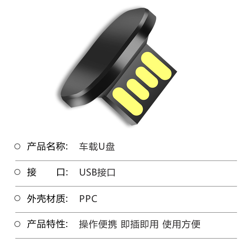 迷你车标U盘详情页