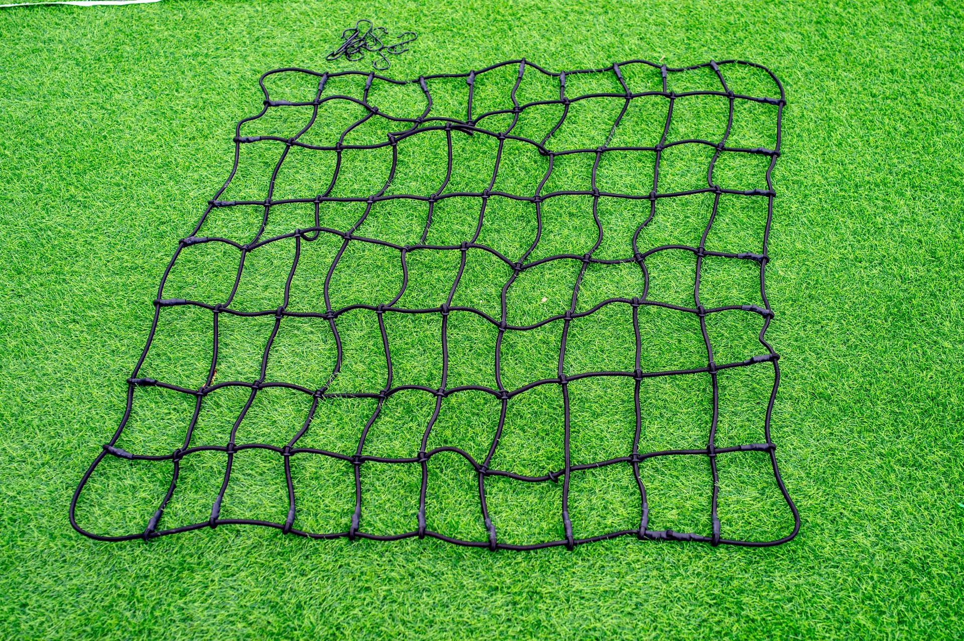 High-elasticity rope roof luggage net, vehicle-mounted fixed net bag, SUV luggage rack binding rope net
