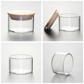 玻璃杯;茶叶罐;茶壶