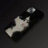 [AK205 Spectacle Cat] Glossy surface - large hole package buttons
