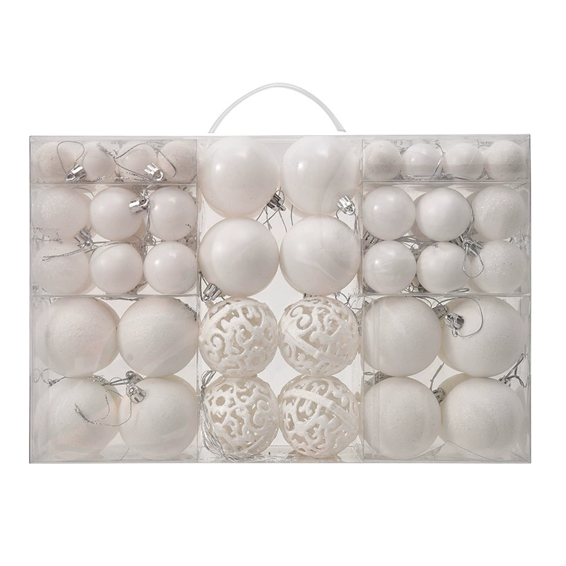 Gift box, plastic set, Christmas decorations, direct factory sales, 3/4/6cm