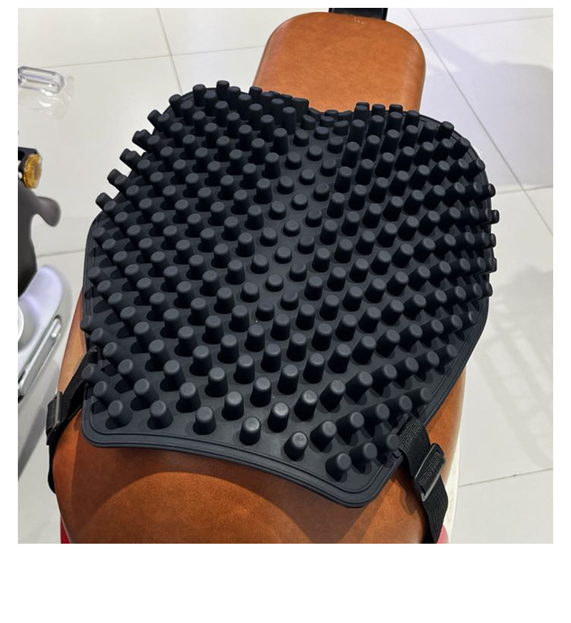 Motorcycle Seat Cushion, Sun-Proof, Waterproof, Breathable, Electric Vehicle, Battery Car, Ventilated Massage Seat Cushion, Summer Universal Motorcycle Seat Cushion