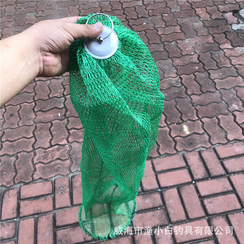 Fish protection boat for fishing in the sea, fish protection boat for fishing on the shore, fish protection boat for fishing quickly, foldable overlapping rough woven fishing net bag