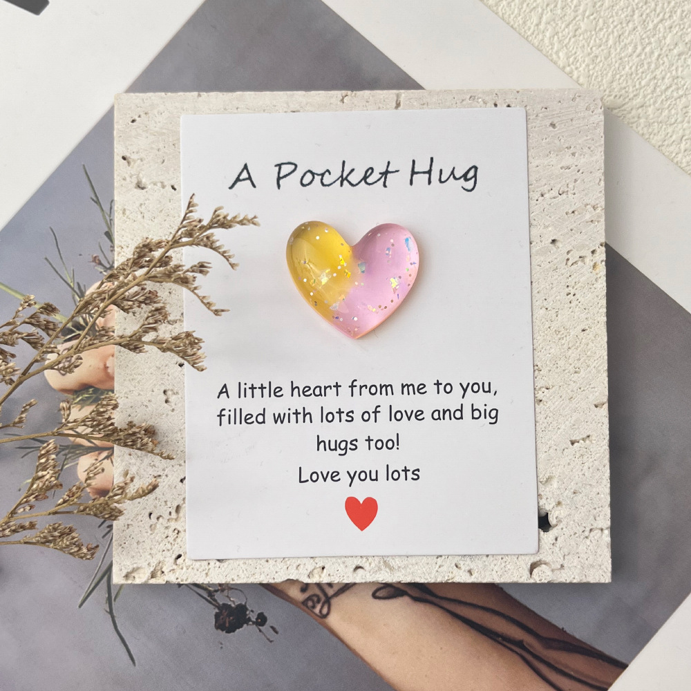 7g Weight Greeting Card Classification 1 Piece Quantity Holiday, Banquet, Party Occasion Resin Material Letter, Heart Shape Pattern Elegant, Lady, Romantic Style Elegant Lady Romantic Letter Heart Shape Resin Holiday Banquet Party Party Supplies Invitations 1 Piece 9