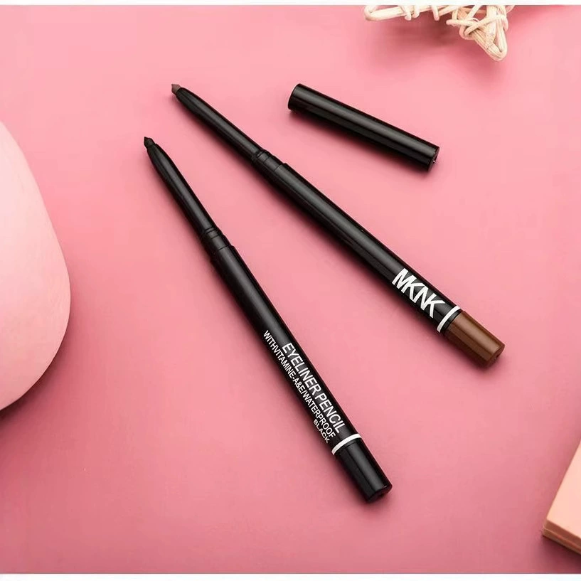 Трансграничная горячая распродажа AliExpress MKNK автоматическая подводка для глаз гелевая ручка подводка для глаз двойного назначения ручка для шелкопряда карандаш для бровей ручка для макияжа