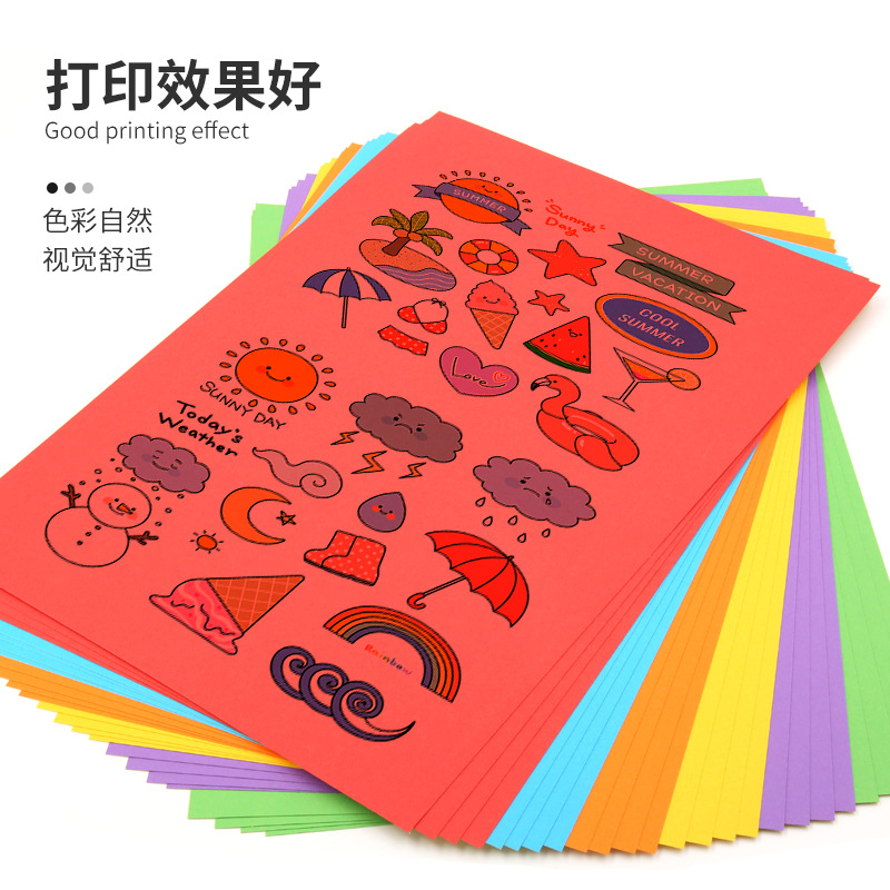 A4 laser glass card writable inkjet color self-adhesive label sticker paper