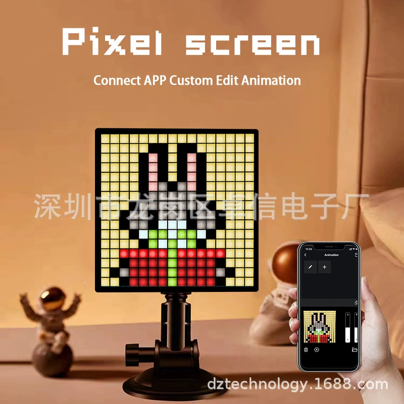 Пиксельный экран DIY пиксельный экран стол с пиксельной фоторамкой светодиодная настенная фоторамка