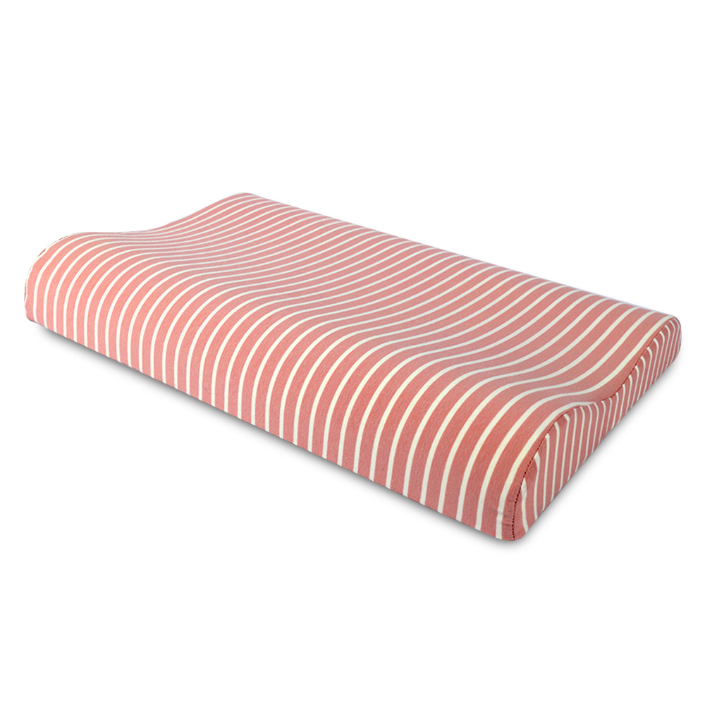 almohada de algodón de memoria personalizada transfronteriza almohada de ondas altas y bajas almohada de rebote lento almohada de sueño almohada de protección del cuello almohada de columna cervical personalizada image 6