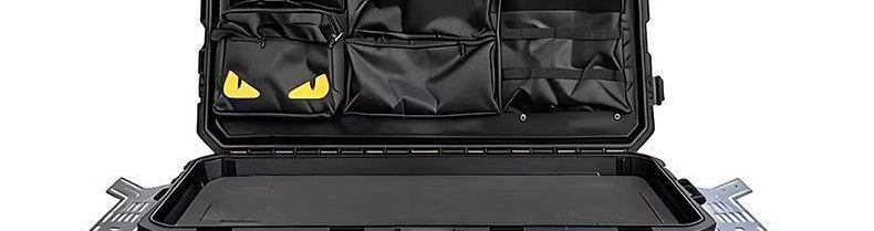 Vehicle storage box, tactical expansion box, travel box, roof box, car roof luggage box, waterproof box, equipment