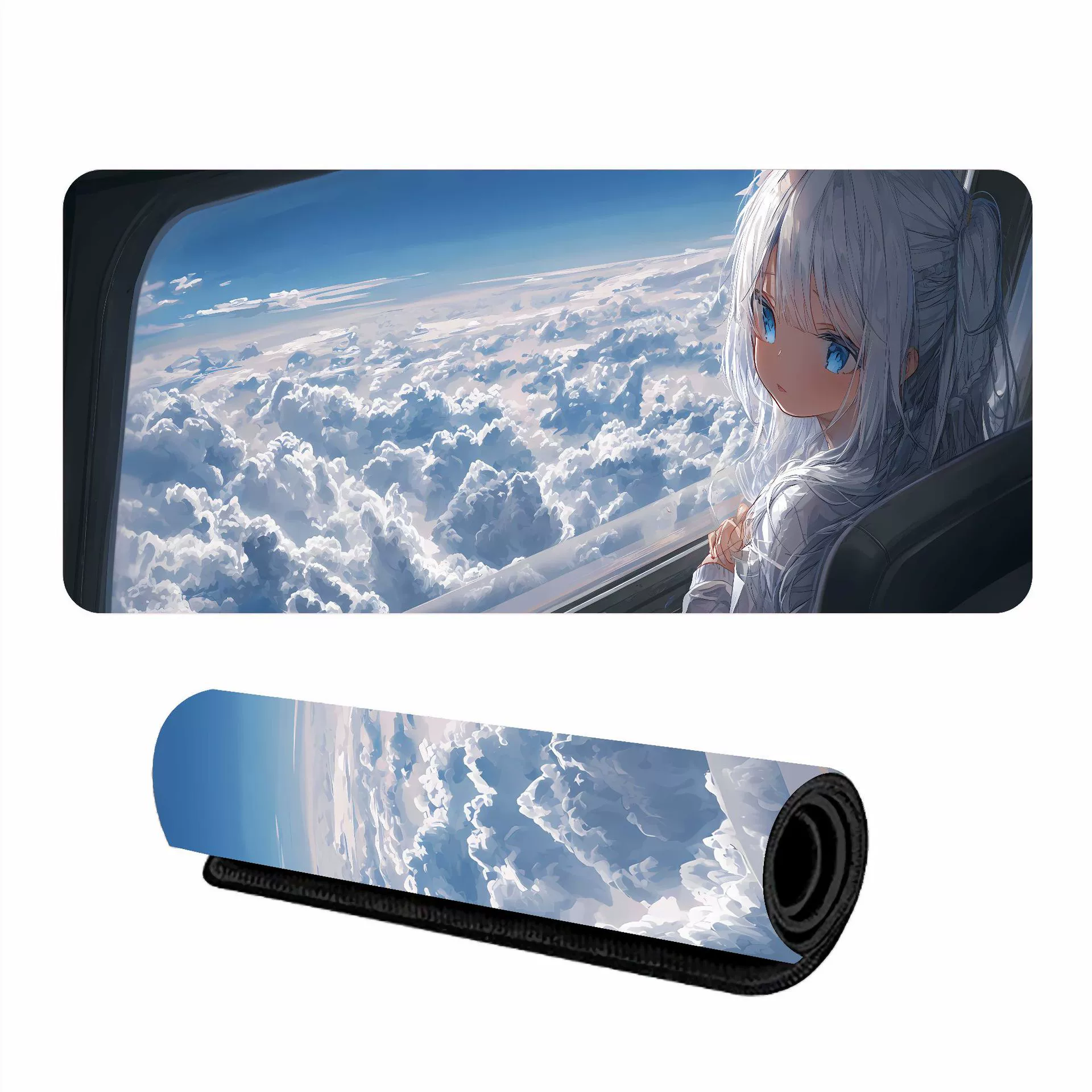Gaming rubber keyboard, laptop, mouse