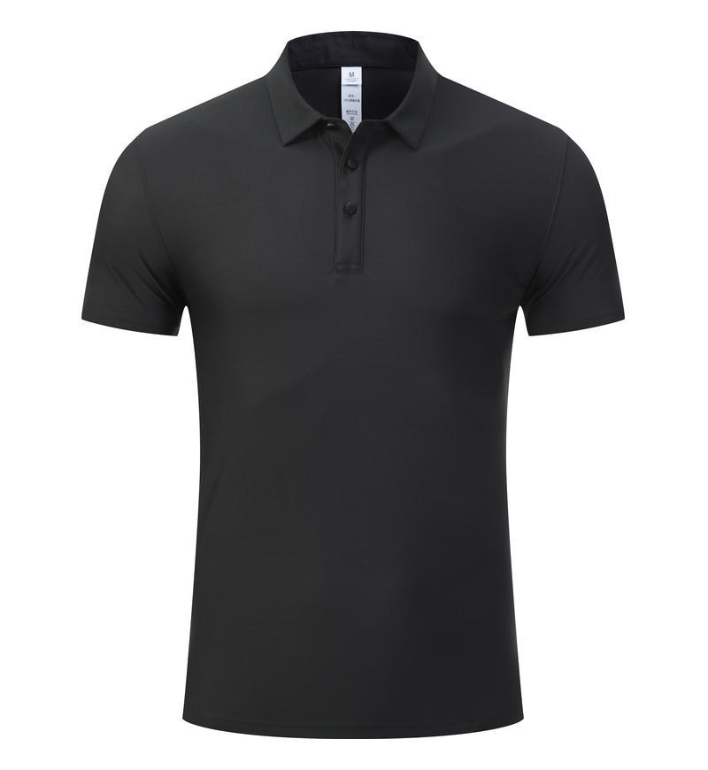 Verano de 2025 nuevo deporte ocio polo de manga corta para mujeres y hombres collar clásico versátil seco rápido transpirable se puede imprimir