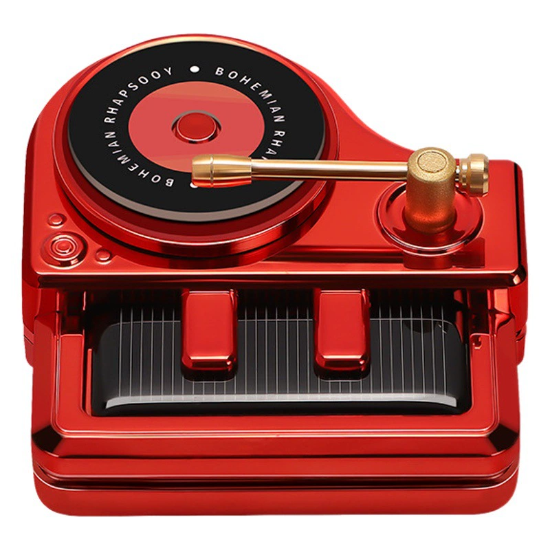 Автомобильные ароматерапевтические парфюмерные украшения Солнечная вращающаяся пианино Записывающая машина Долговременное удаление запаха Высококачественные аксессуары для салона автомобиля