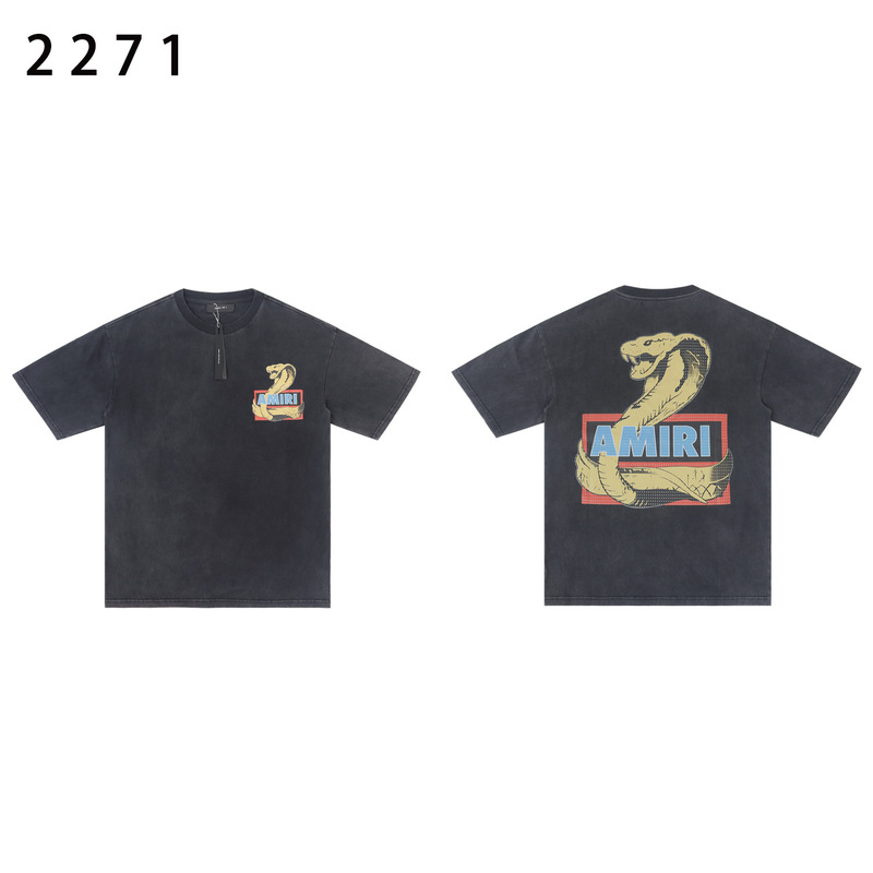 貿易クロスAm新文字クラシックプリント半袖男女同型カップルTシャツiri夏高iri製品タイプ|undefined