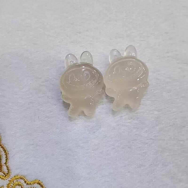 2025年の人気商品、玉髓ペンダント、天然翡翠のペンダント、氷のような玉髓、ラブブ金魚、四つ葉のクローバー、平安玉|undefined