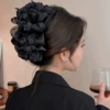 16# three-dimensional lace bubble style-black