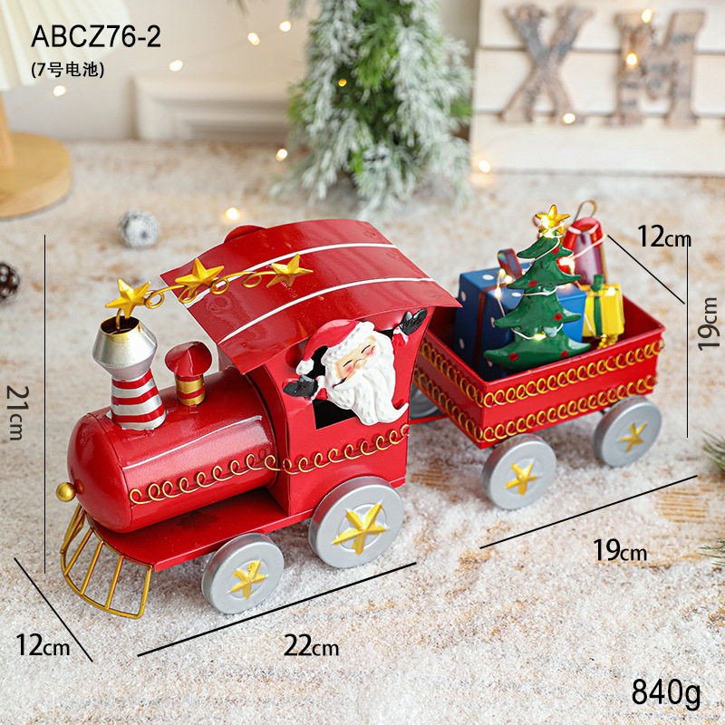 El tren de Santa Rojo (caja de baterías #7)