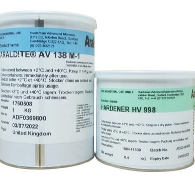Araldite爱牢达AV138M/HV998 环氧树脂AB胶水耐高温强力胶水1.4KG