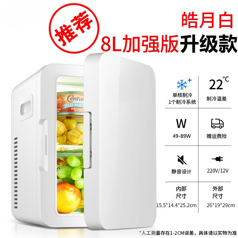 P8L迷你车载家两用冰箱家用寝室学生制冷单人宿舍小型冰箱|undefined