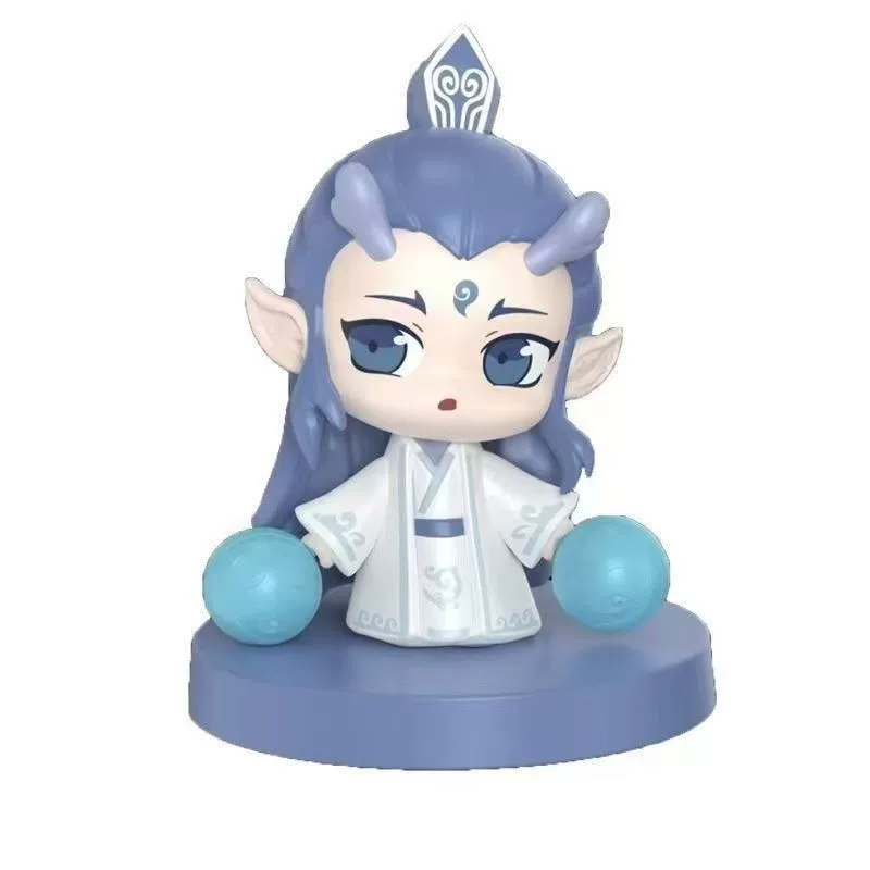 [Free shipping] [Clearing sale] Box Nezha: Дьявольский ребёнок приходит в мир Незха фигурка Блайнд Бокс серия