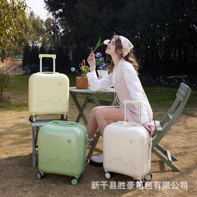 High-Looking, Ultra-Light Carry-On Luggage, Multifunctional Children's Travel Password Suitcase, 18-Inch Small Size, 20inch Wheeled Suitcase High-Looking, Ultra-Light Carry-On Luggage, Multifunctional Children's Travel Password Suitcase, 18-Inch Small Size, 20inch Wheeled Suitcase