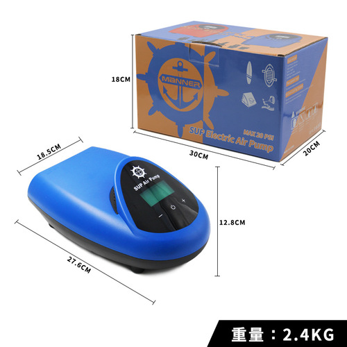 SUP Paddle Built-in Lithium Battery Inflator 12V Car Electric Inflator Pump Inflatable Tent Raft