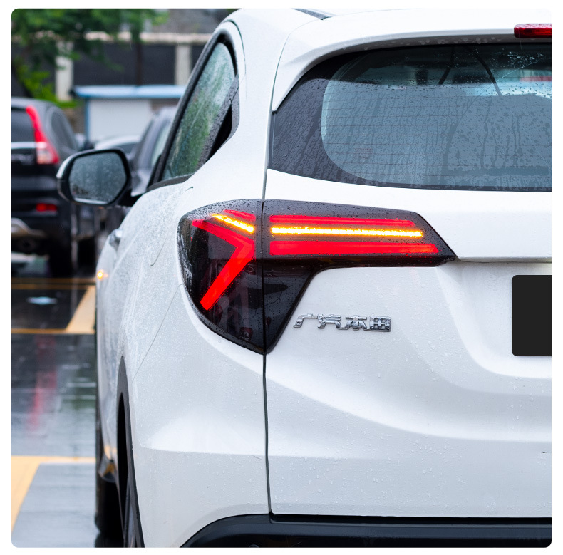 Suitable for 14-21 Honda Binzhi Led Taillight Assembly Modified Y-Type Scanning Led Driving Streamer Turn Signal