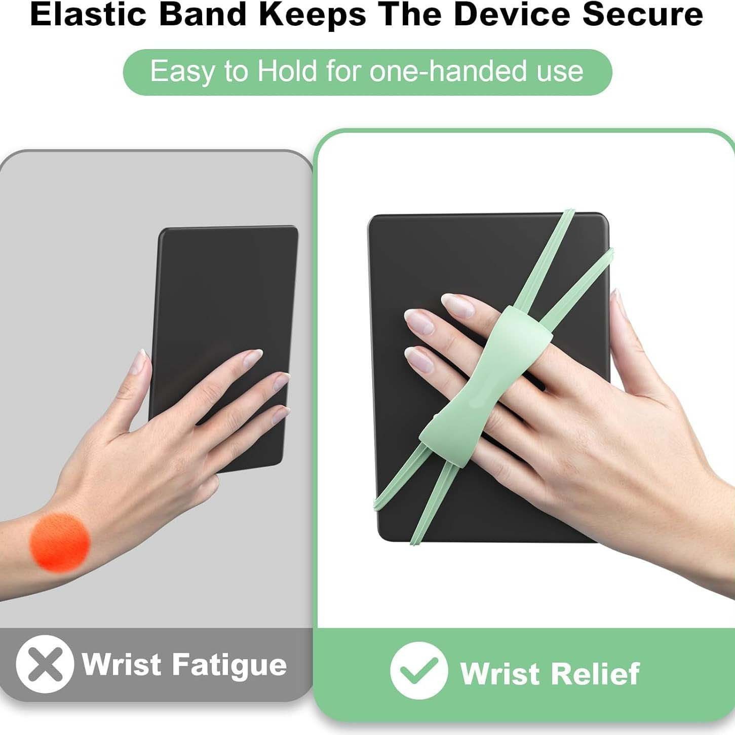 Tablet Plaid Hand Strap Tablet Accessories Bed Reading Accessories Tablet Strap Bracket