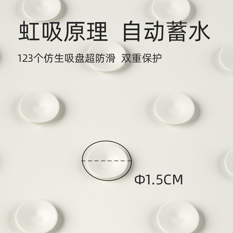 Estera de goma transfronteriza de dibujos animados para niños alfombra de baño ducha alfombra de baño inodoro lechón estera de pie ballena estera antideslizante