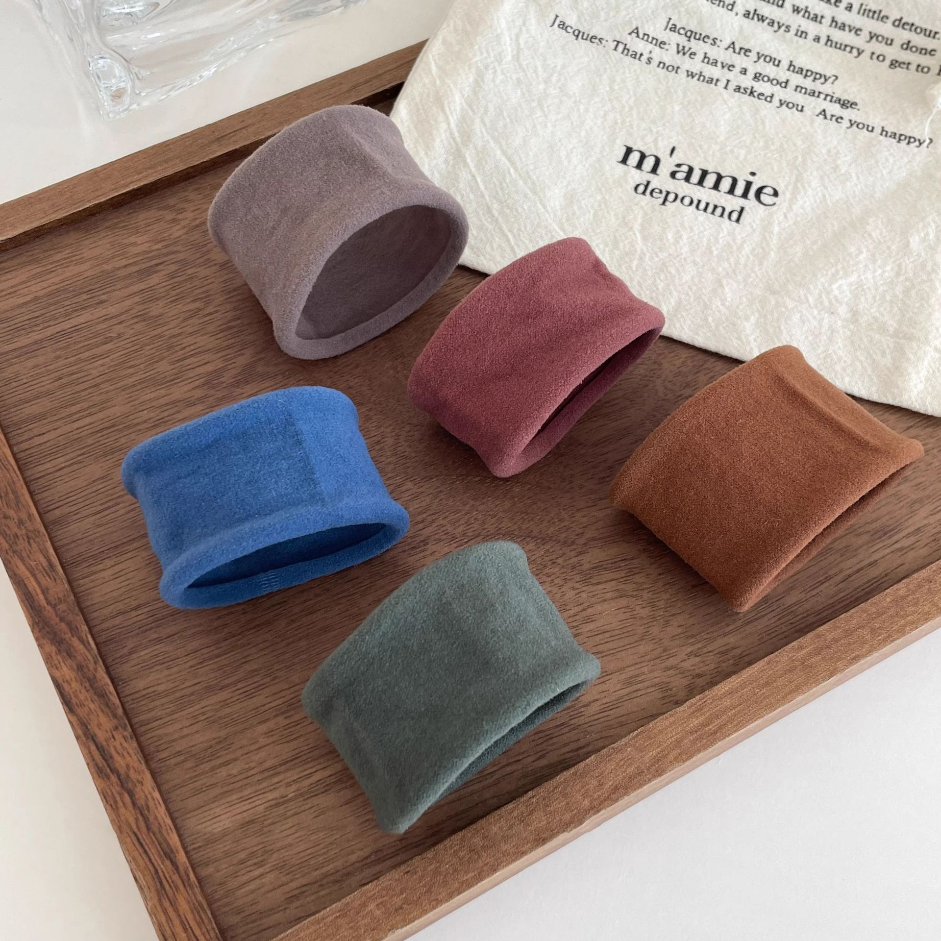 Simple cabello coreano máscara sin costuras anillo de cabello para mujeres adultas 2025 nuevo cabello de cabeza de alta elasticidad cabello duradero