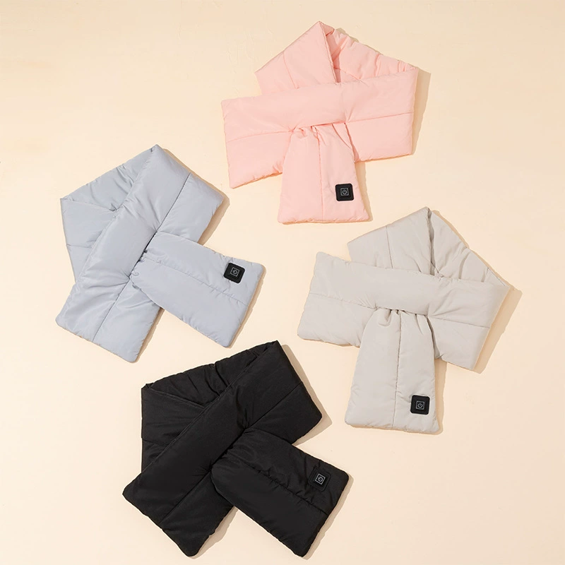 Новый умный шарф с подогревом осенью и зимой