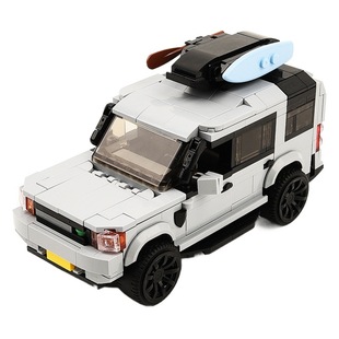 Строительные блоки MOC, совместимые с внедорожником Lego 102806 Land Rover Discovery 4, собранным в подарок скоростной серии