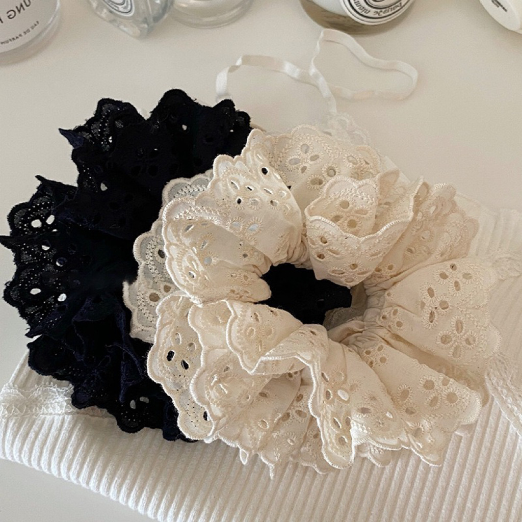 Hair Tie Hair Accessories Type Simple Style Solid Color Cloth Hair Tie