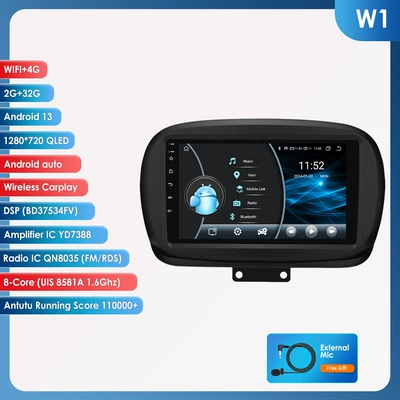 control large screen navigator — DVD Navigation - 2-32g-wifi-4glte-8581a-carplay-eight-nuclear-9inch-suitable-for-14-20-fiat-500x