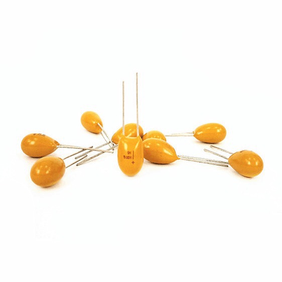 AVKEMET/国产 DIP 直插钽电容 16V100UF 16V107 胆电容