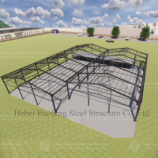 Design and Installation of Steel Structure Factory Buildings, Industrial Warehouses and Workshop Undertakes Steel Structure Projects