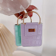 适用三星zflip7/6鳄鱼纹手机壳zflip3/4/5手拎指环折叠全包保护套