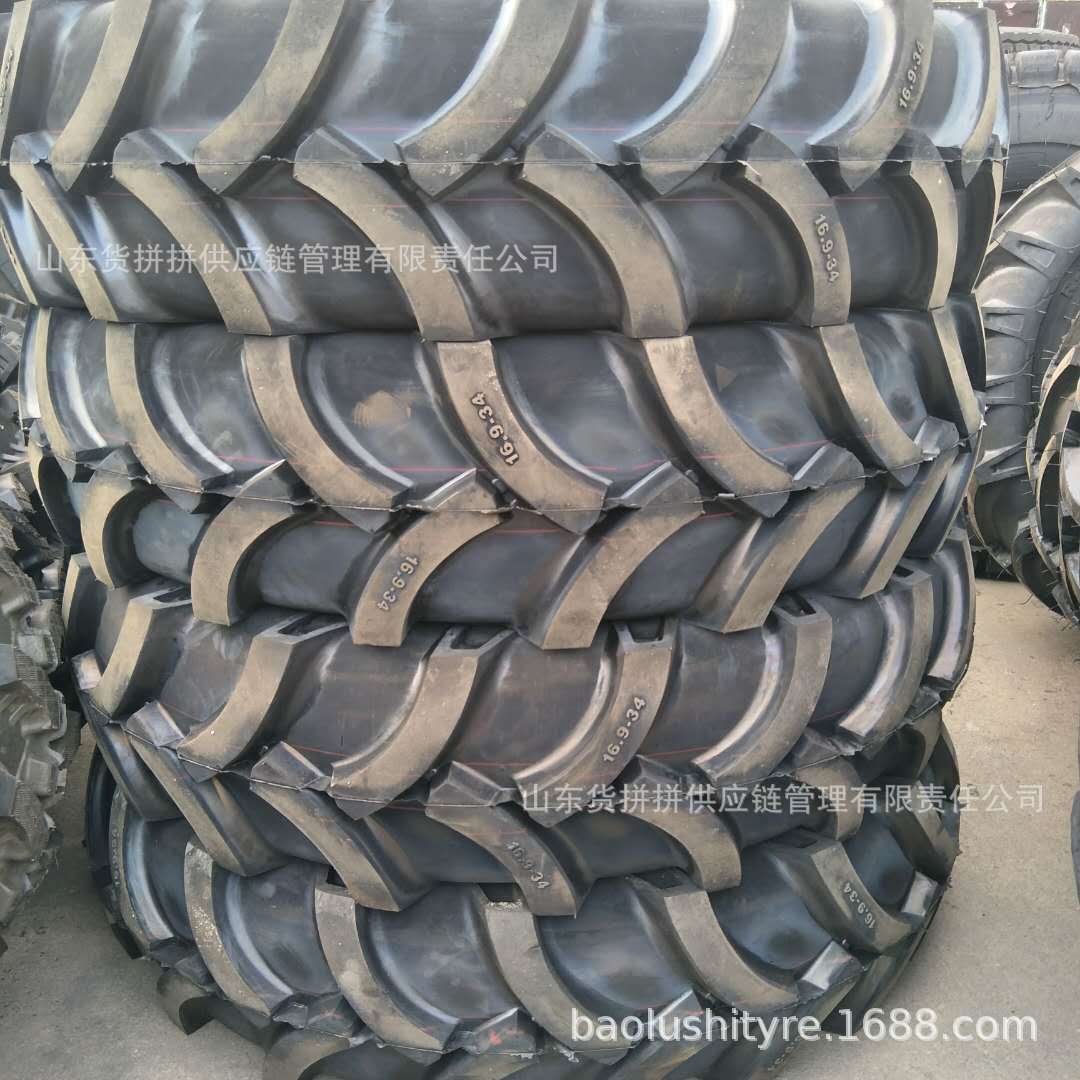 16.9-24  大马力轮胎  人字轮胎 拖拉机人字花纹 加宽