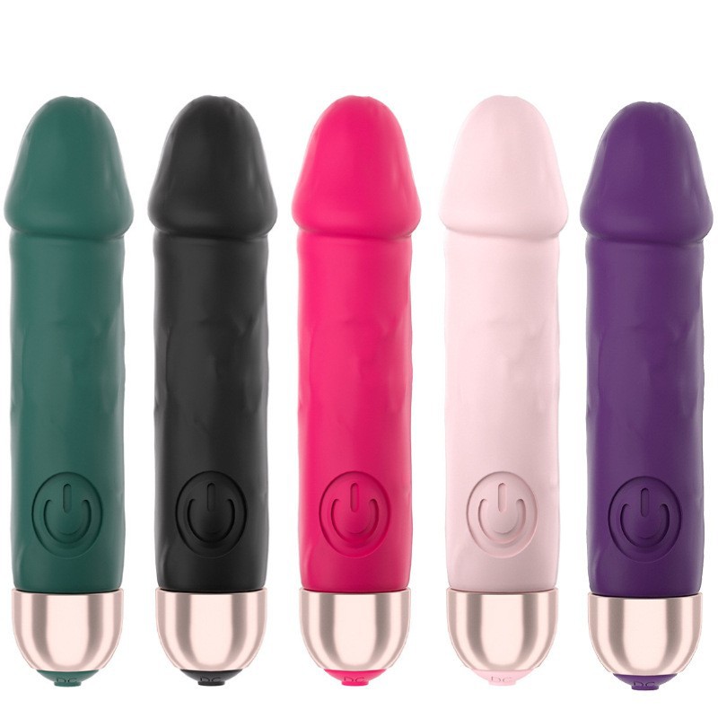 Mini Vibrator for Women, 10-Frequency Handheld ABS Massager, Purple — detail image 4