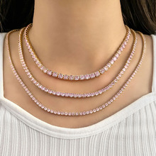 foxi外贸饰品3mm4mm5mm爪链男女通用款式项链嘻哈款式ins时尚首饰