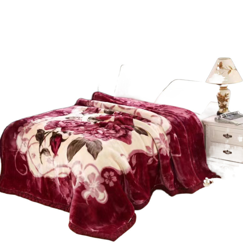 Keep warm coral duvet