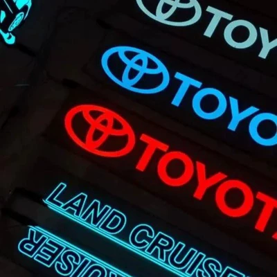Light-emitting car sticker modification DIY body sticker car window sticker car tail sticker voice control light-emitting sticker